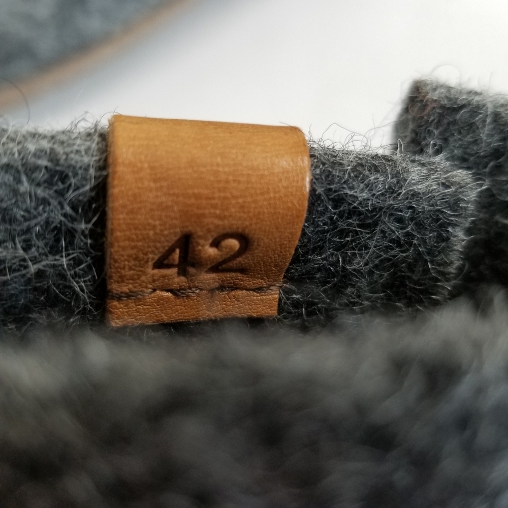 Baabushka Felted Wool Bootie Slippers Indoor Outdoor Size 10.5 Women Near New - Picture 8 of 10